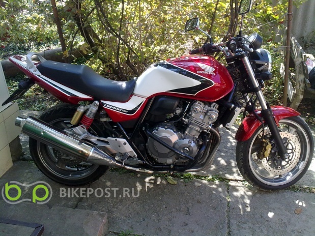 29.04.2015 найден Honda CB400 Super Four 2008 (Россия, Краснодар)