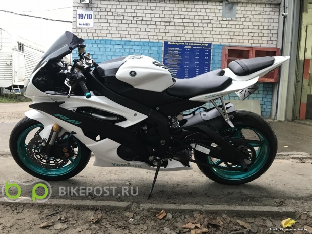 16.02.2018 найден Yamaha YZF-R6 2008 (Беларусь, Минск)